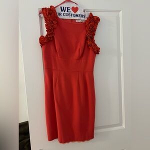 Trina Turk-size 8-coral dress